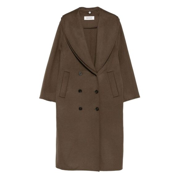 Rohe Brown Coats - Double Breasted & Peacoats Women